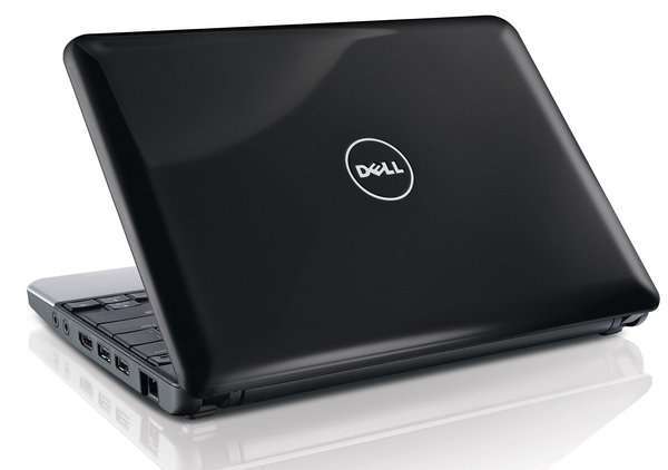 Dell Inspiron Mini 10 Black netbook Atom N450 1.66GHz 2GB 250GB W7S HUB 5 m.nap fotó, illusztráció : INSP1012-21