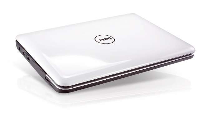Dell Inspiron Mini 10 White 3G netbook Atom N450 1.66GHz 2GB 250G W7S HUB 5 m.n fotó, illusztráció : INSP1012-22