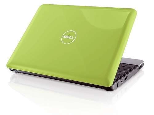 Dell Inspiron Mini 10 Green HD netbook Atom N450 1.66GHz 1G 250G 6cell W7S HUB fotó, illusztráció : INSP1012-5