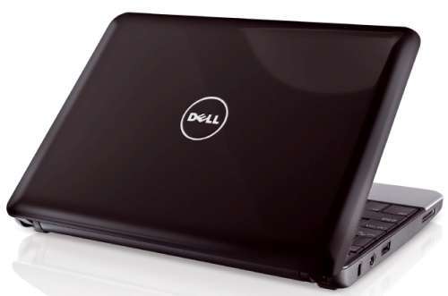 Dell Inspiron Mini 10v Black netbook Atom N455 1.66GHz 2GB 320GB Linux 2 év fotó, illusztráció : INSP1018-13