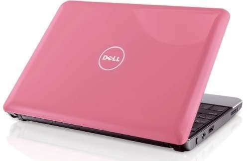 Dell Inspiron Mini 10v Pink netbook Atom N455 1.66GHz 1G 250G W7S 2 év fotó, illusztráció : INSP1018-16