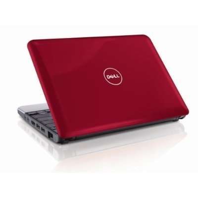 Dell Inspiron Mini 10v Red netbook Atom N455 1.66GHz 2GB 250GB W7S HUB 5 m.napo fotó, illusztráció : INSP1018-2