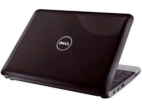 Dell Inspiron Mini 10v Black netbook Atom N455 1.66GHz 1G 250G W7S 2 év fotó, illusztráció : INSP1018-21