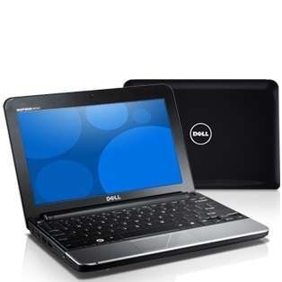Dell Inspiron Mini 10v Black netbook Atom N455 1.66GHz 1GB 250GB W7S 2 év fotó, illusztráció : INSP1018-4