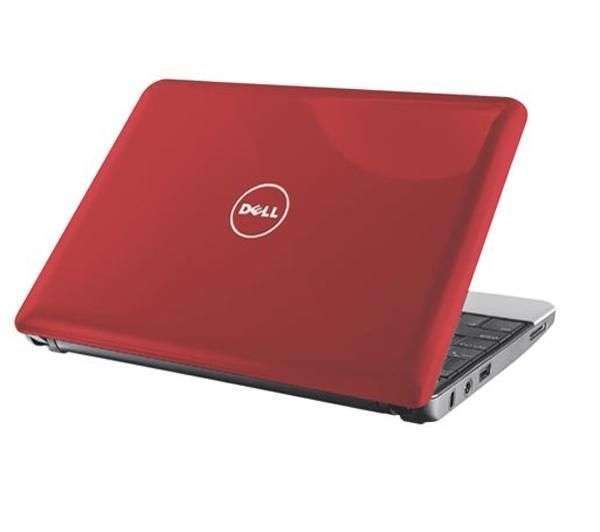 Dell Inspiron Mini 10v Red netbook Atom N455 1.66GHz 1GB 250GB W7S 2 év fotó, illusztráció : INSP1018-9
