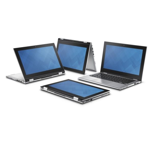 Netbook Dell Inspiron 3148 notebook 2in1 11.6  Touch i3-6100U 4GB 500GB Silver fotó, illusztráció : INSP3158-6