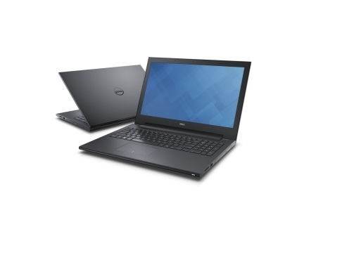 Dell Inspiron 15 Black notebook i3 4030U 1.9GHz 4GB 500GB HD4400 4cell Linux fotó, illusztráció : INSP3542-7