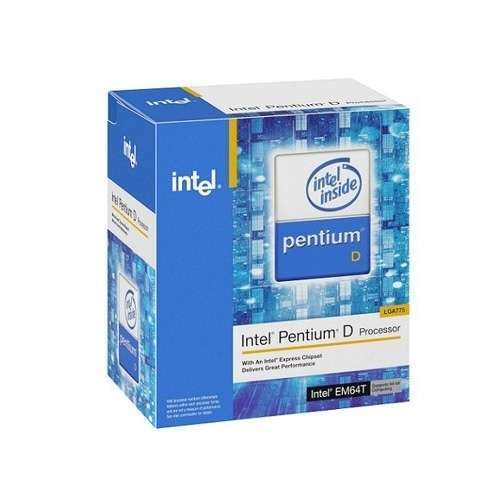 Intel processzor Pentium D 935 3.2GHz, Dual-Core, 2x2MB L2 Dobozos 3év fotó, illusztráció : INTPG935
