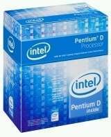 Intel processzor Pentium D 950 3.4GHz, Dual-Core, 2x2MB L2 Dobozos fotó, illusztráció : INTPG950