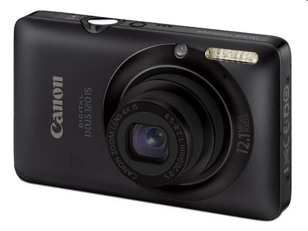 Canon IXUS 120 IS digitális fényképezőgép fekete 1 év fotó, illusztráció : IXUS120ISBK