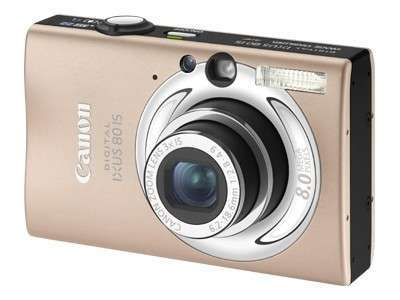 Canon IXUS 80 IS digitális fényképezőgép beige 1 év fotó, illusztráció : IXUS80D