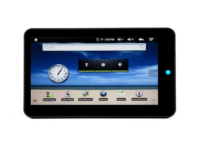 Tablet E-book Reader e-könyv olvasó 1 év gar Icarus Bluefire T750 fotó, illusztráció : Icarus-Bluefire-T750