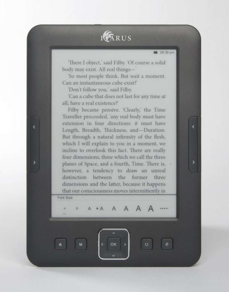 Icarus Pocket e-Könyv olvasó fotó, illusztráció : Icarus-pocket