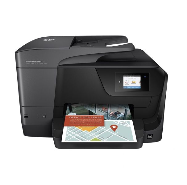 Multifunkciós nyomtató tintasugaras A4 HP OfficeJet Pro 8715 e-AiO fotó, illusztráció : J6X76A