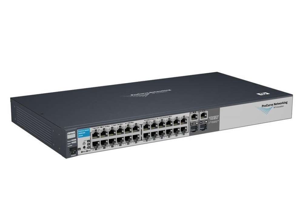 HP 2510-24+2G/2SFP DP Switch fotó, illusztráció : J9019B