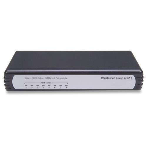 HP 1405C-8G Switch 3C1670800C fotó, illusztráció : JD841A