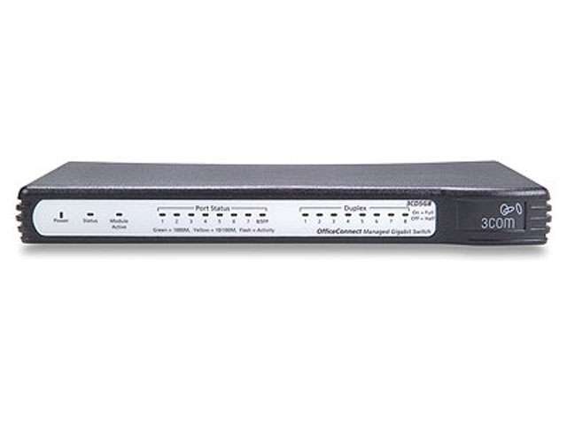 HP 1900-8G+1SFP Switch 3CDSG8 fotó, illusztráció : JD865A