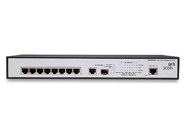 HP 1905-8-PoE Switch 3CRDSF9PWR fotó, illusztráció : JD877A