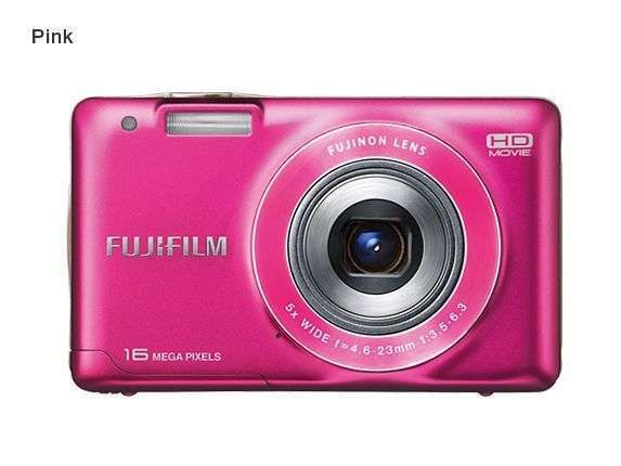 Fujifilm FinePix JX500 pink csomag 14MP digitális fényképezőgép fotó, illusztráció : JX500P