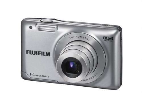 Fujifilm FinePix JX500 ezüst csomag 14MP digitális fényképezőgép fotó, illusztráció : JX500S