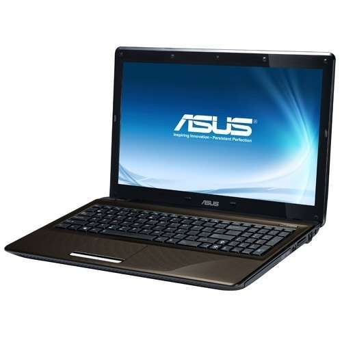 ASUS K52JU-SX316D 15.6  laptop LED HD 1366x768, Glare, Intel I3-380M, 4GB 2x2GB fotó, illusztráció : K52JUSX316D