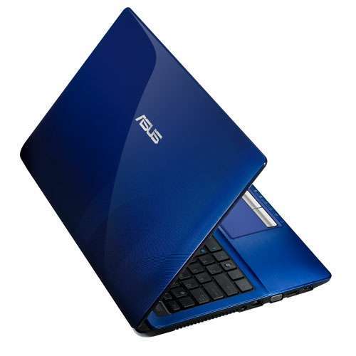 ASUS K53E-SX1378D Sötét Kék 15.6  laptop HD PDC B960, 4GB, 500GB, Táska,egér,we fotó, illusztráció : K53ESX1378D