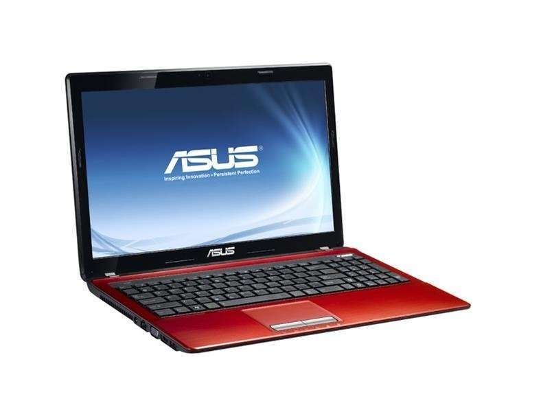 ASUS K53SC-SX294D piros 15.6  laptop HD,Dual-core B950,4GB,500GB,NV GT520MX 1G, fotó, illusztráció : K53SCSX294D