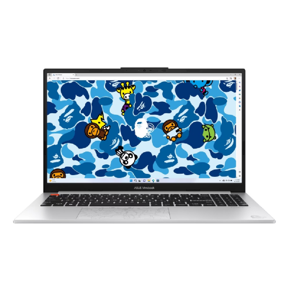 Asus VivoBook laptop 15,6  WQHD+ i5-13500H 16GB 512GB IrisXe W11 ezüst Asus Viv fotó, illusztráció : K5504VA-MA265W