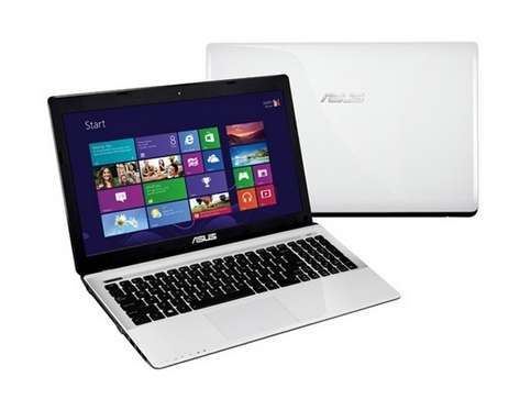 ASUS 15,6  notebook i5-3210M 2,5GHz/4GB/500GB/VGA/DVD író/fehér fotó, illusztráció : K55VD-SX138D