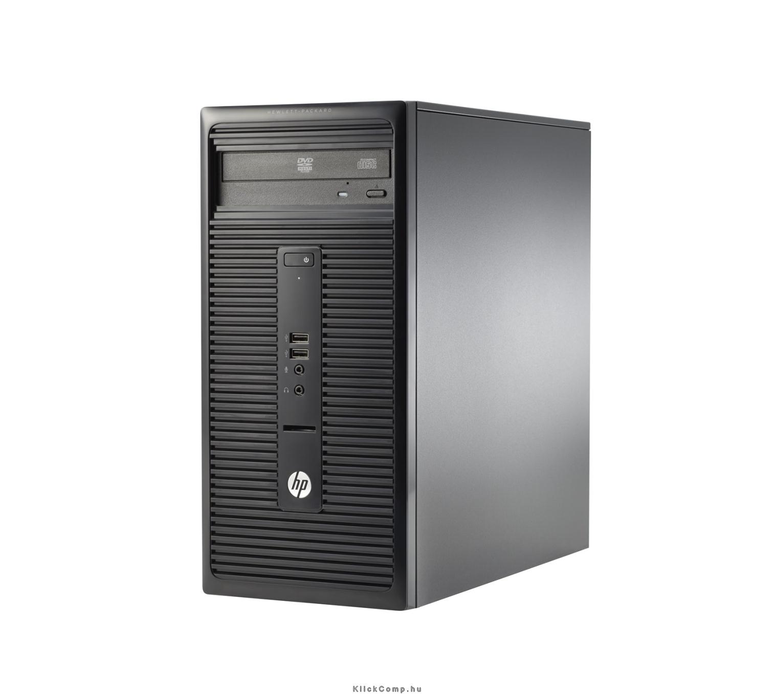 HP 280 G1 MT Intel Core i3-4160/4GB/500GB/Windows 8.1 Pro dg Win7Pro asztali sz fotó, illusztráció : K8K38EA