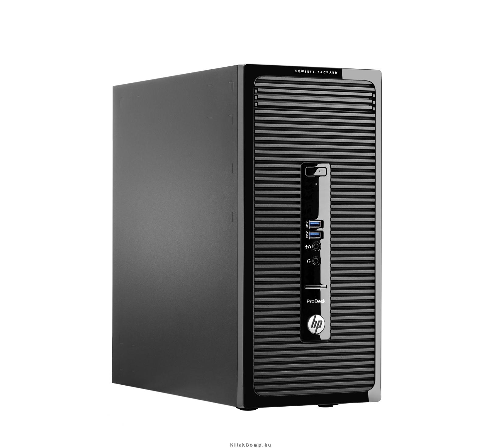 Asztali számítógép HP ProDesk 400 G2 MT Pentium G3250 4GB 500GB W8.1Prof DG W7 fotó, illusztráció : K8K68EA