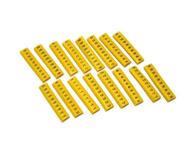 Kábeljelölő gyűrű 7mm 160db fotó, illusztráció : KATJEL07P160