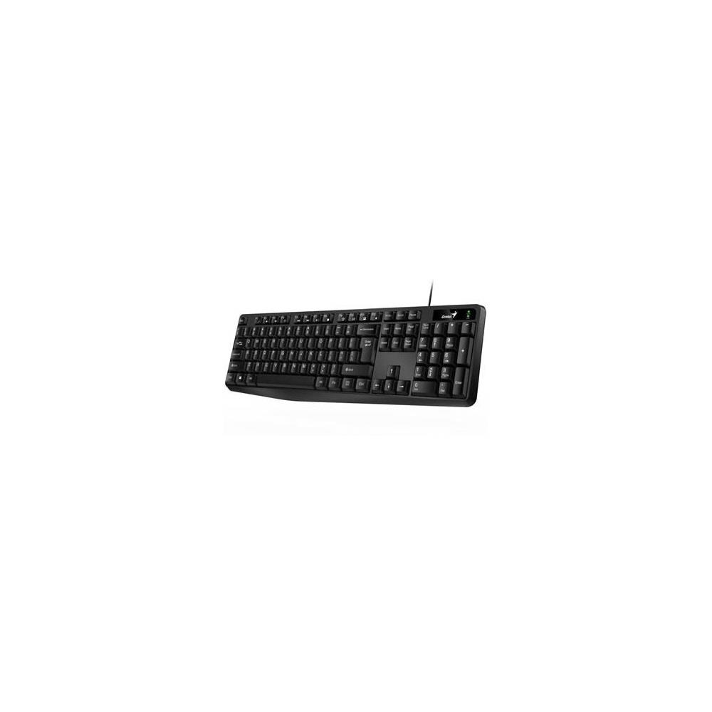 Billentyűzet USB Genius KB-117 fekete HU fotó, illusztráció : KB-117-USB-BLACK