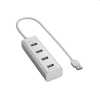 4 port USB Hub - Aluminium Hub Ezüst USB3.0 KELSHA16822 Technikai adatok