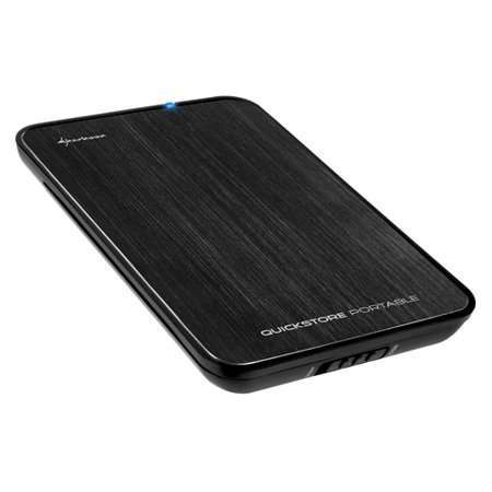 Ház 2.5  Sharkoon QuickStore Portable külső HDD ház 2év - Már nem forgalmazott fotó, illusztráció : KELSHA9220