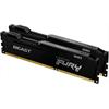 8GB memória DDR3 1600MHz (Kit of 2) Kingston FURY Beast Black KF316C10BBK2 8 KF316C10BBK2_8 Technikai adatok