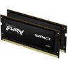 4GB notebook memria DDR3L 1866MHz 1.35V Kingston FURY Impact KF318LS11IB/4                                                                                                                             