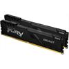 32GB memria DDR4 2666MHz Kit 1Gx8 Kingston FURY Beast Black 