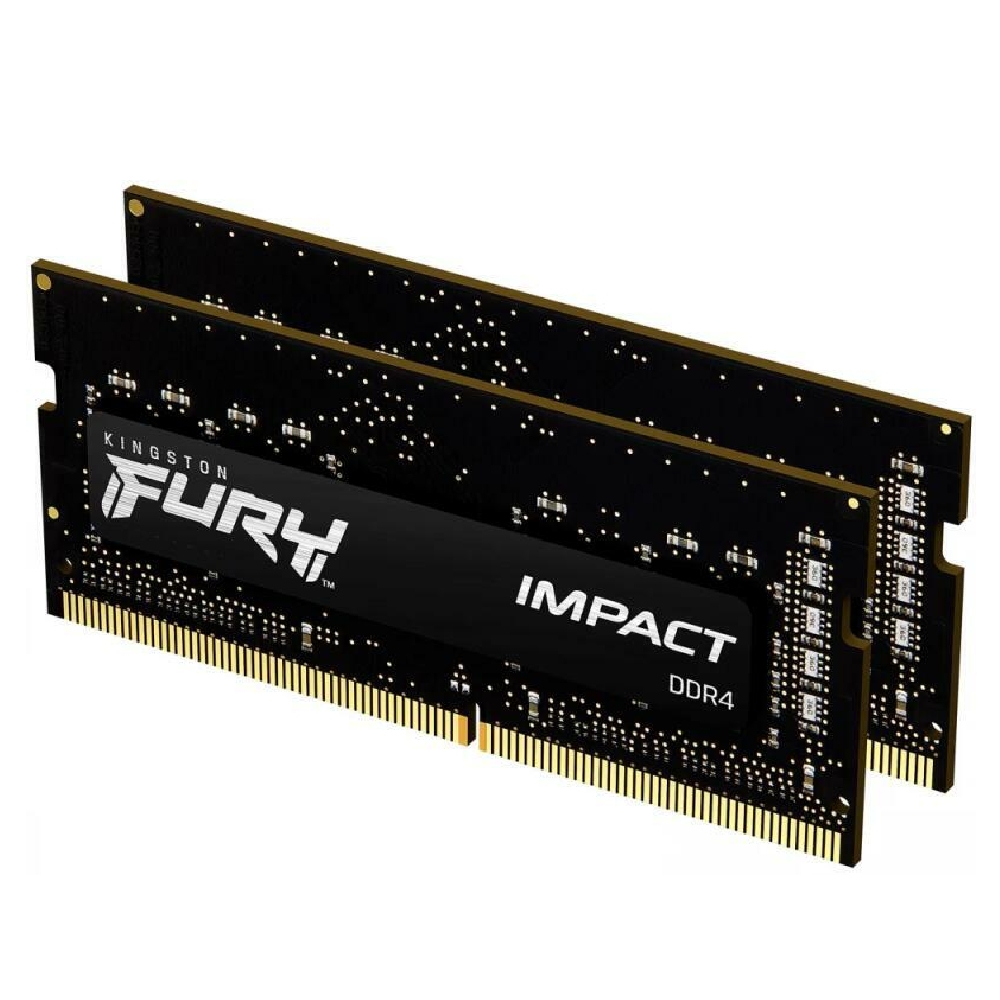 32GB DDR4 notebook memória 2666MHz 2x16GB Kingston FURY Impact fotó, illusztráció : KF426S16IBK2_32