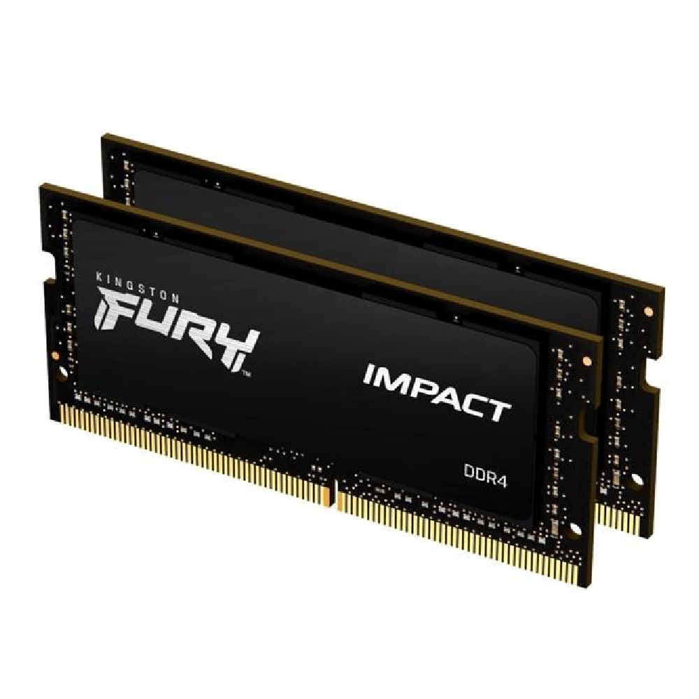 64GB DDR4 notebook memória 2666MHz 2x32GB Kingston FURY Impact fotó, illusztráció : KF426S16IBK2_64