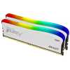 16GB DDR4 memria 3200MHz 2x8GB Kingston FURY Beast White