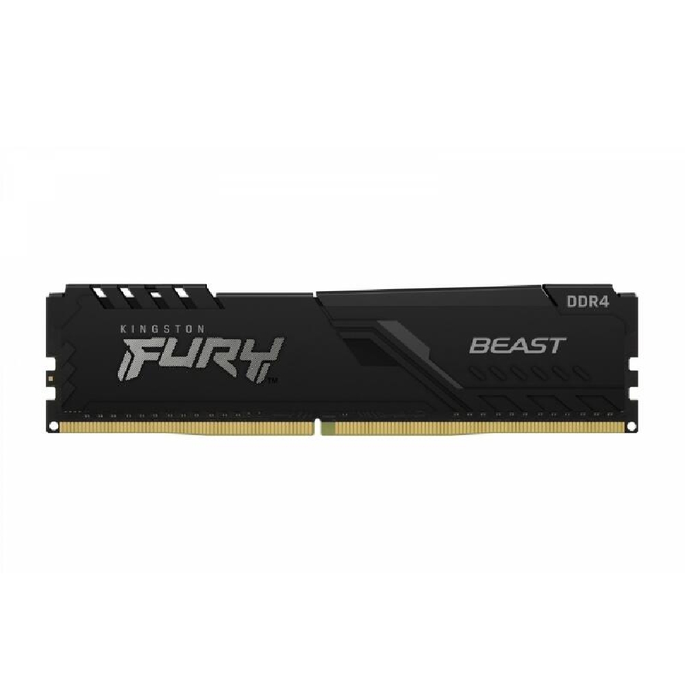 32GB DDR4 memória 3600MHz 1x32GB Kingston FURY Beast Black fotó, illusztráció : KF436C18BB_32