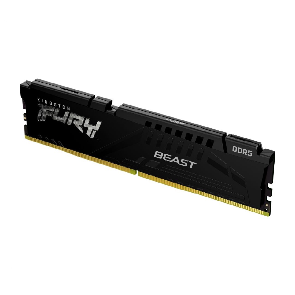 32GB DDR5 memória 4800MHz 1x32GB Kingston FURY Beast Black fotó, illusztráció : KF548C38BB-32