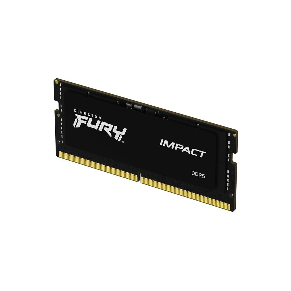 32GB DDR5 notebook memória 4800MHz 1x32GB Kingston FURY Impact fotó, illusztráció : KF548S38IB-32