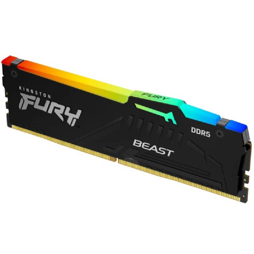 16GB DDR5 memória 5200MHz 1x16GB Kingston FURY Beast fotó, illusztráció : KF552C36BBEA-16