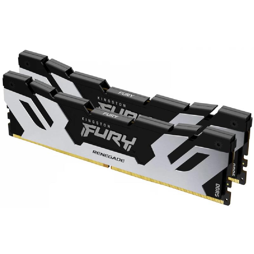 32GB DDR5 memória 6000MHz 2x16GB Kingston FURY Renegade Silver fotó, illusztráció : KF560C32RSK2-32