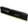 16GB DDR5 memória 6000MHz 1x16GB Kingston FURY Beast Black KF560C36BBE-16 Technikai adatok