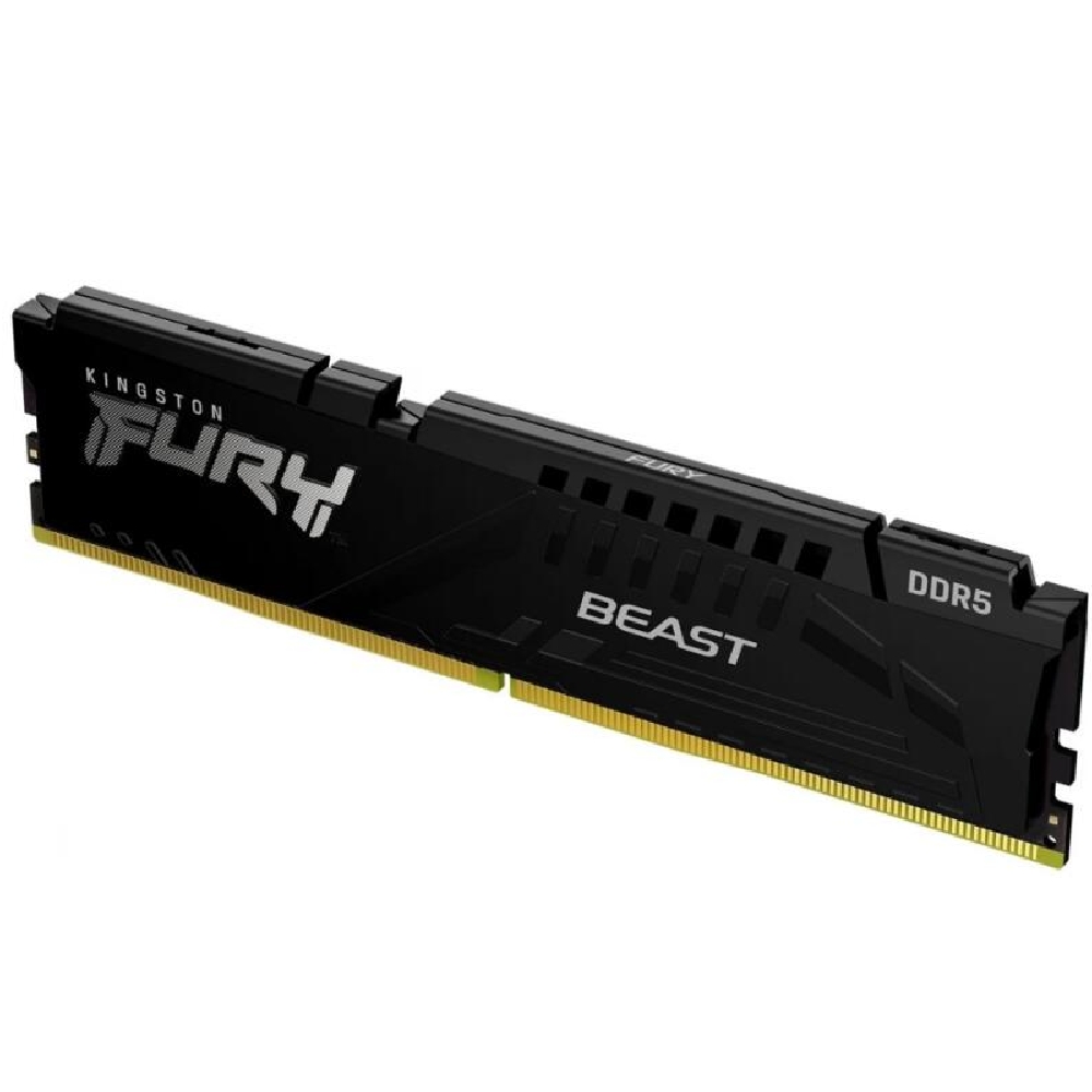 8GB DDR5 memória 6000MHz 1x8GB Kingston FURY Beast Black fotó, illusztráció : KF560C36BBE-8