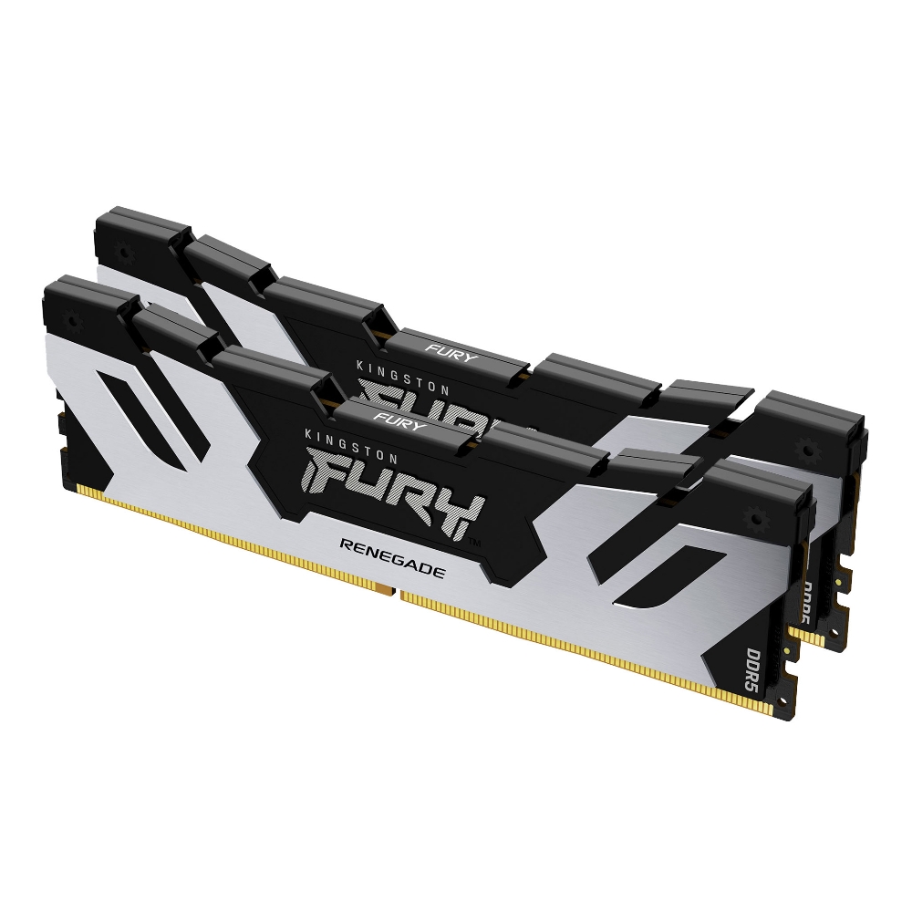 32GB DDR5 memória 6800MHz 2x16GB Kingston FURY Renegade Silver fotó, illusztráció : KF568C36RSK2-32
