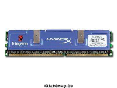 Memória HYPERX DDR3 4GB 1333MHz CL9 DIMM memória Kit of 2 Blu Edition fotó, illusztráció : KHX1333C9D3B1K2_4G